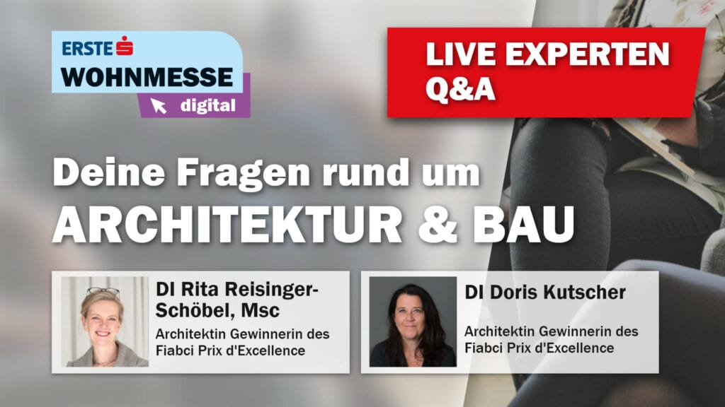 Experttalk mit den Architektinnen Doris Kutscher Rita Reisinger-Schöbel