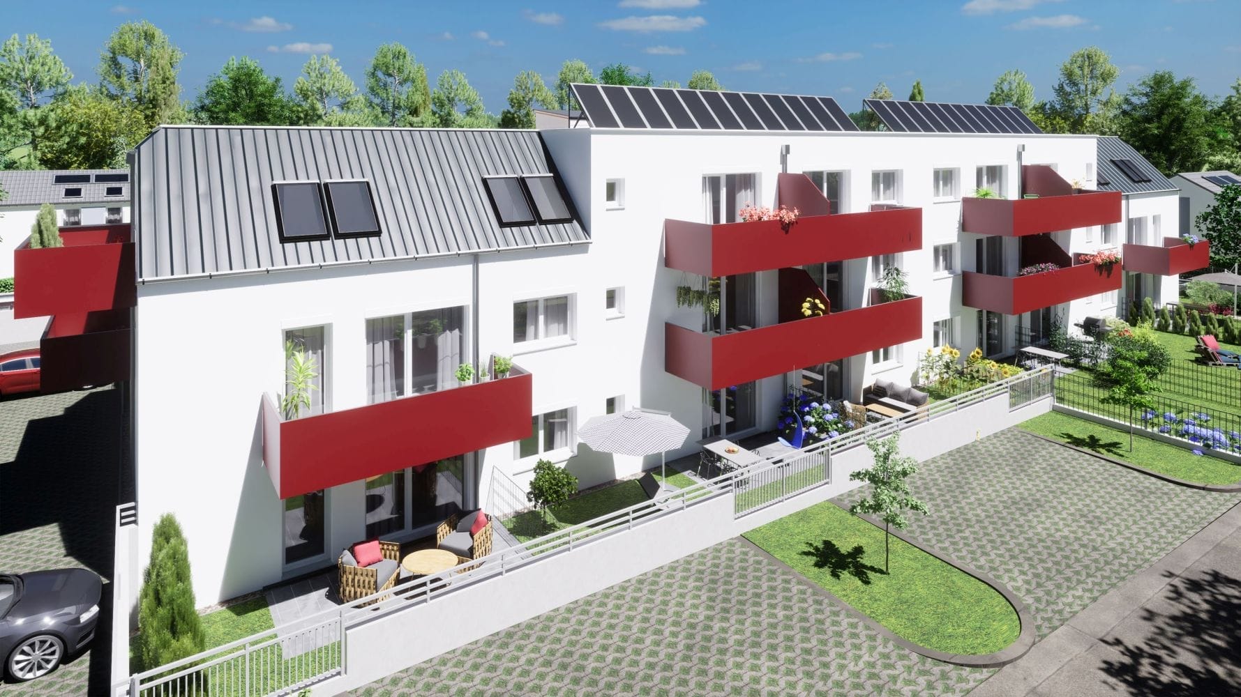 Titelbild von Hochwertige Eigentumswohnungen, schlüsselfertig, mit großzügigen Freiflächen, Kellerabteil und Parkpatz