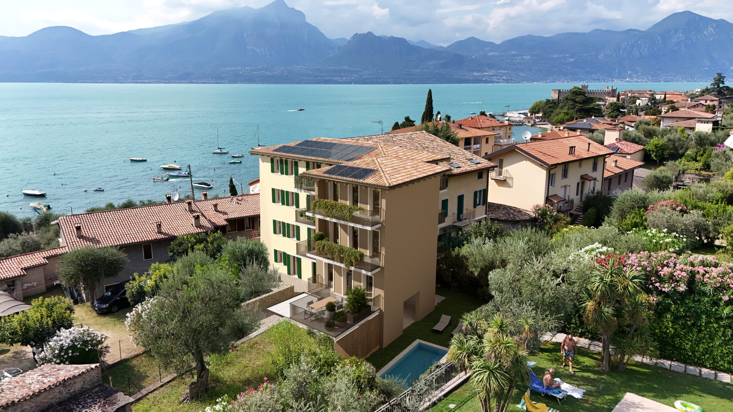 Titelbild von SEESTE setzt idyllisches Wohnen mit Seeblick am Gardasee um