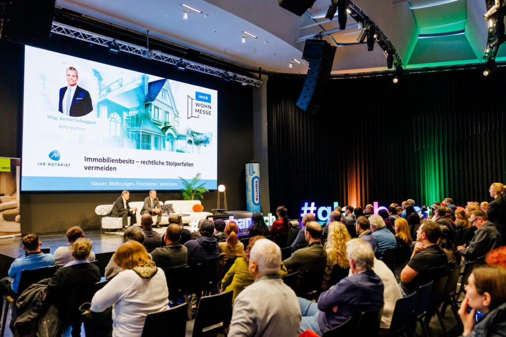 Rechtliche Vorträge auf der Immobilienmesse von Notariatskammer