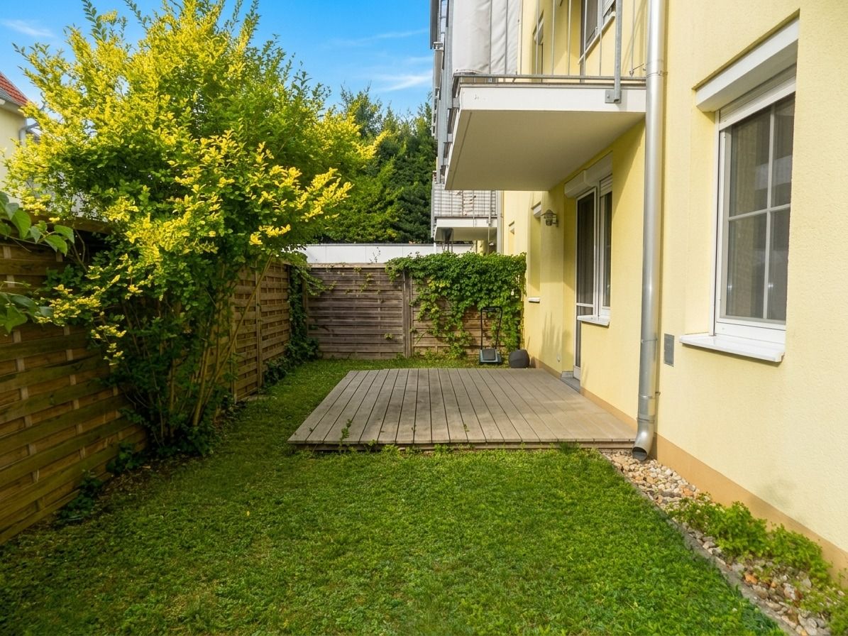 Titelbild von Gartenwohnung mit Garage